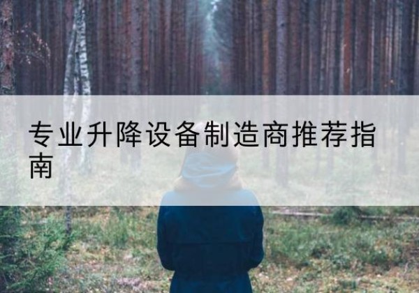 信都电动剪叉升降平台厂家-专业升降设备制造商推荐指南